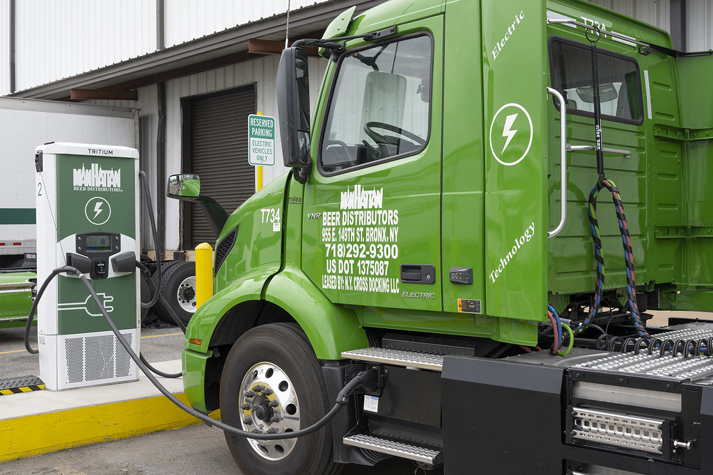 EV Truck Charging station