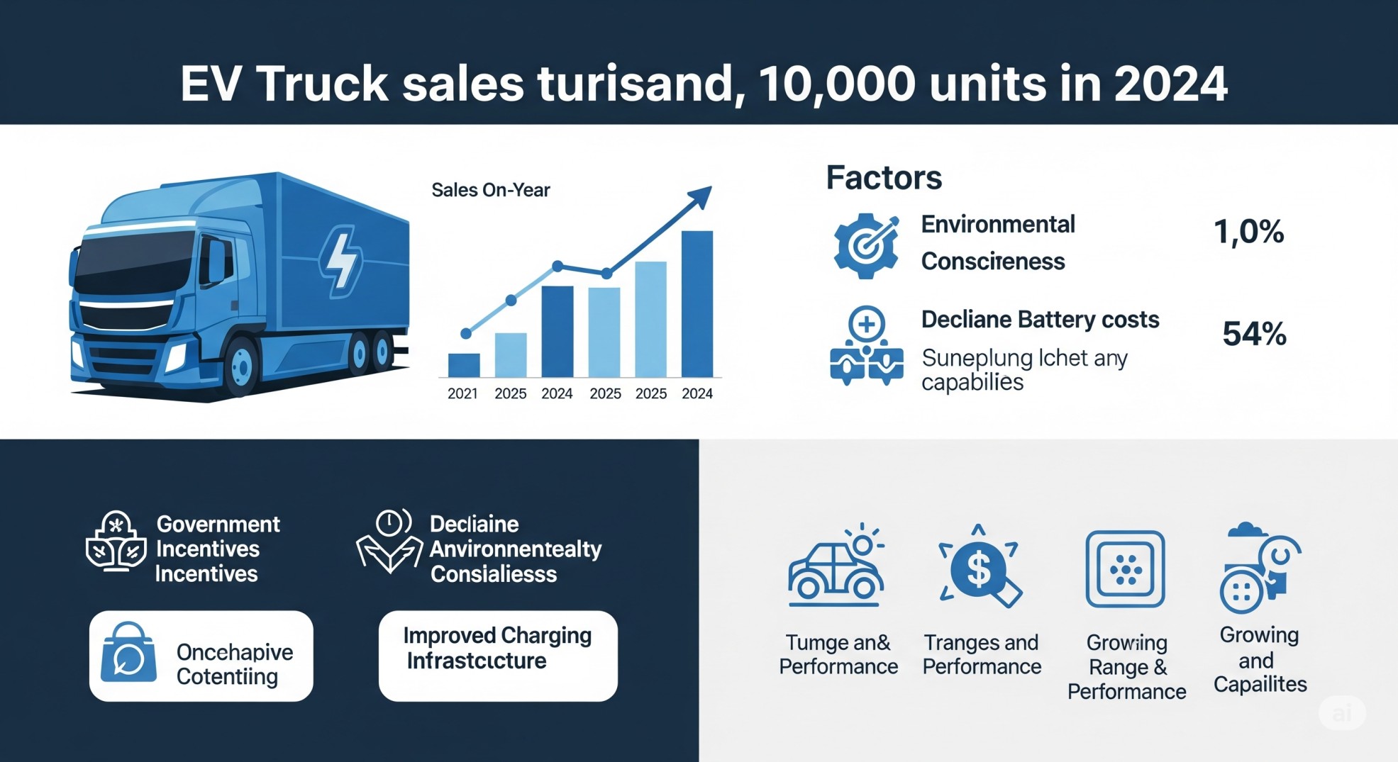 EV Truck Sales Cross 10,000 Units in 2024