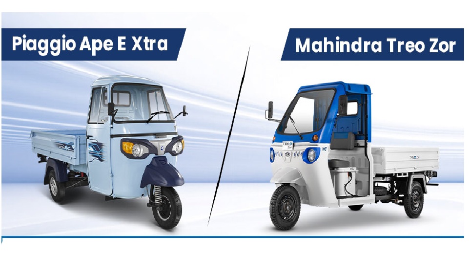 Mahindra Treo Zor vs Piaggio Ape Electrik