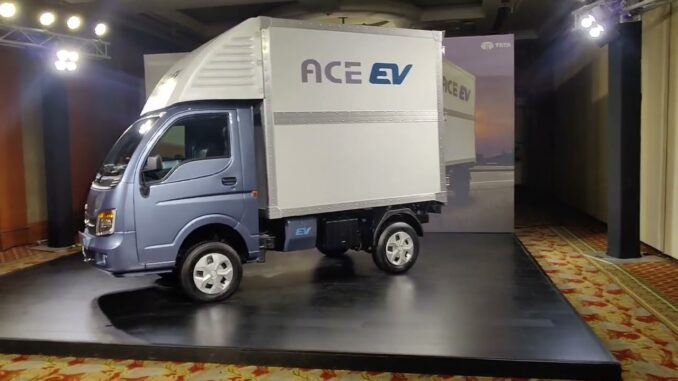 Tata Ace EV Mileage Tata Ace EV Mileage