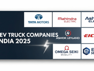 Top EV Truck Companies in India 2025