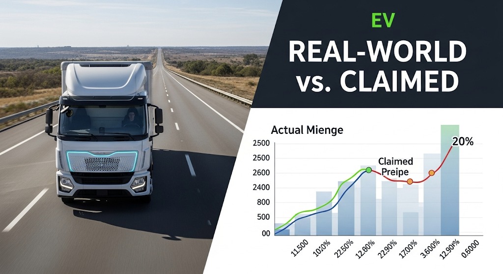 EV Truck Range Test – Real-World vs Claimed