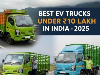 Best EV Trucks Under ₹10 Lakh in India – 2025