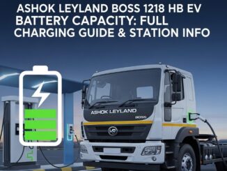 Ashok Leyland Boss 1218 HB EV Battery Capacity