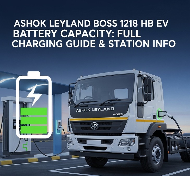 Ashok Leyland Boss 1218 HB EV Battery Capacity