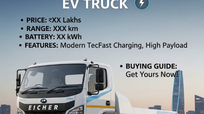 Eicher Pro 2055 EV