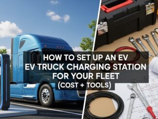 How to Set Up an EV Truck Charging Station for Your Fleet in India
