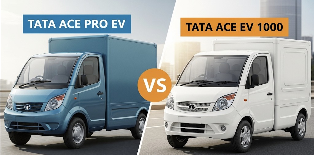 Tata Ace Pro EV vs Tata Ace EV 1000