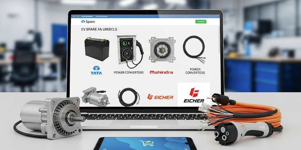EV Spare Parts You Can Order Online for Tata, Mahindra & Eicher Trucks in India