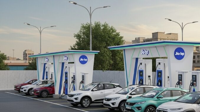 Jio-bp EV Charging Station Franchise Cost in India Jio-bp EV Charging Station Franchise Cost in India