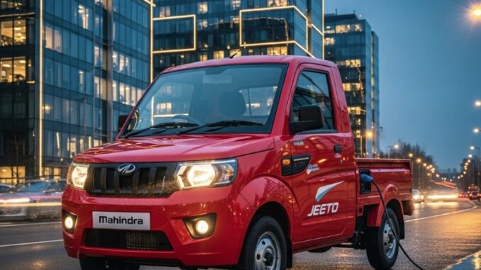 Mahindra Jeeto Electric Mini Truck Price