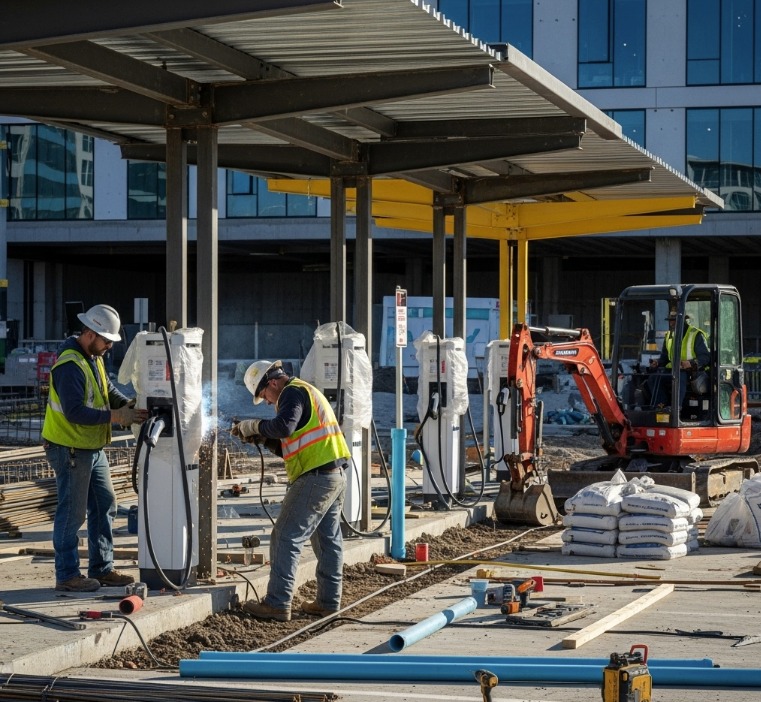 EV charging station installation cost in India