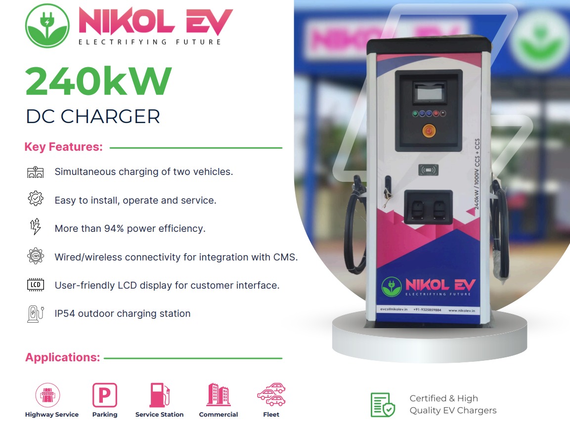 NIKOL EV Charging Station