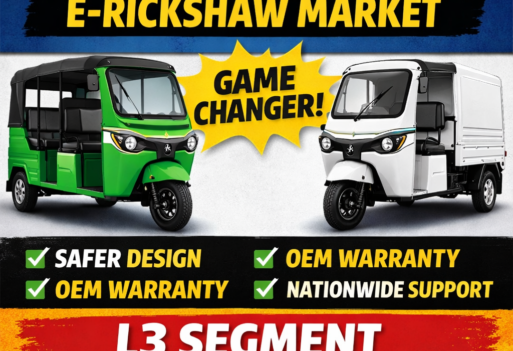 Bajaj Auto’s Entry into Electric E-Rickshaws