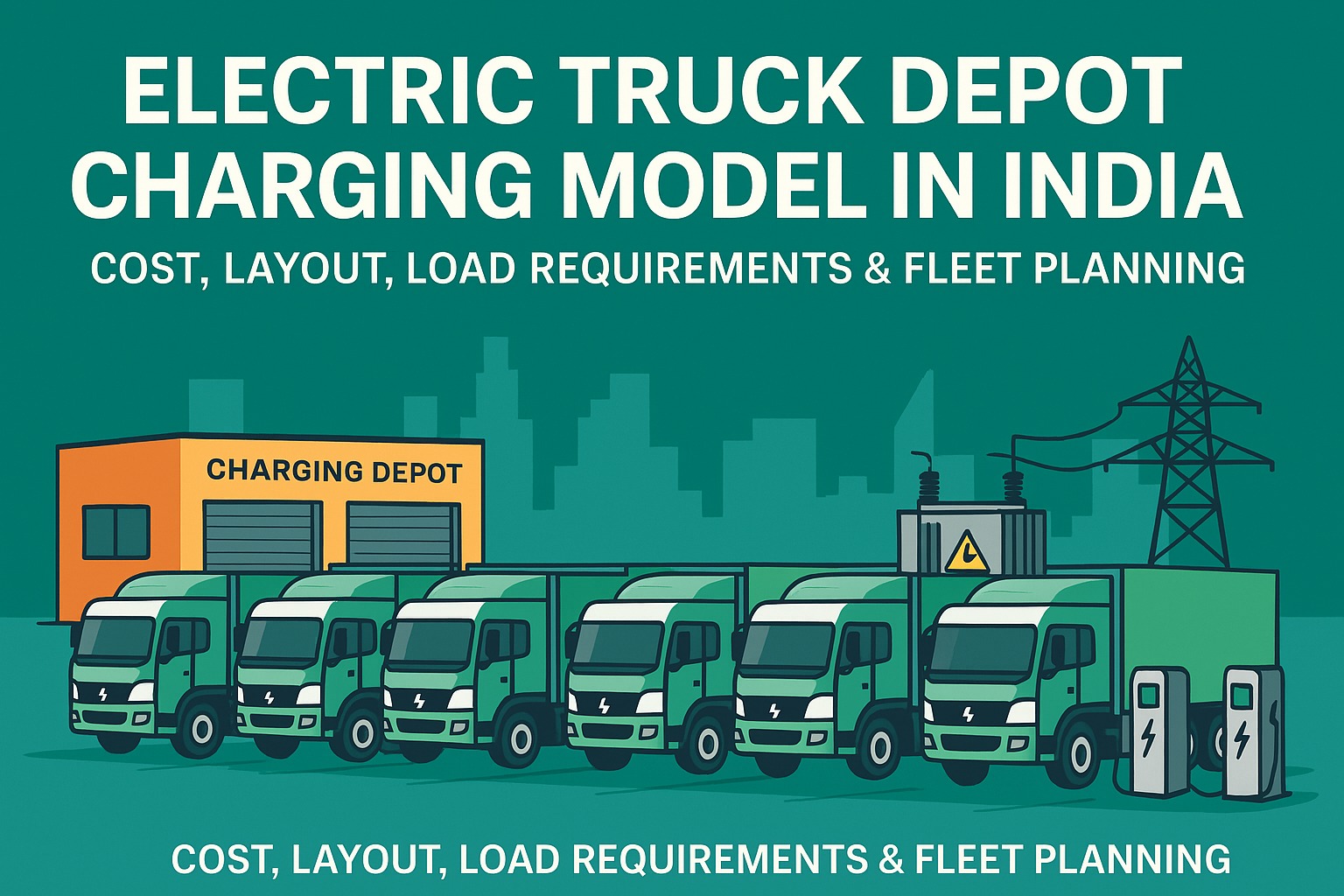 Electric Truck Depot Charging Model