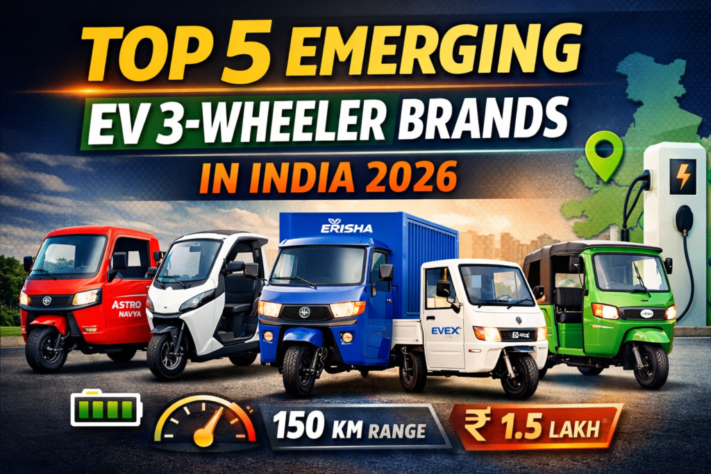 EV 3-Wheeler Brands in India