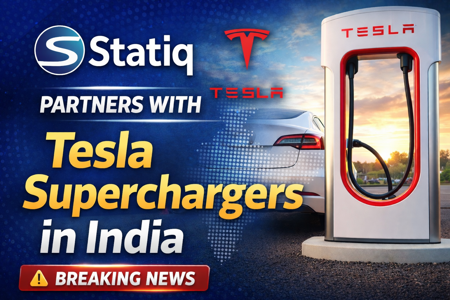 Statiq Partners With Tesla