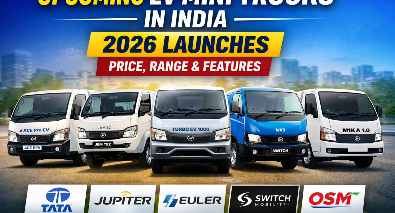 Upcoming Confirmed EV Mini Truck Launches in India