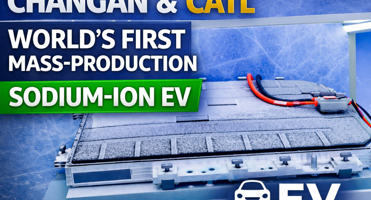 Changan Auto And CATL Introduce World’s First Mass-Produced Sodium-Ion Battery Electric Vehicle