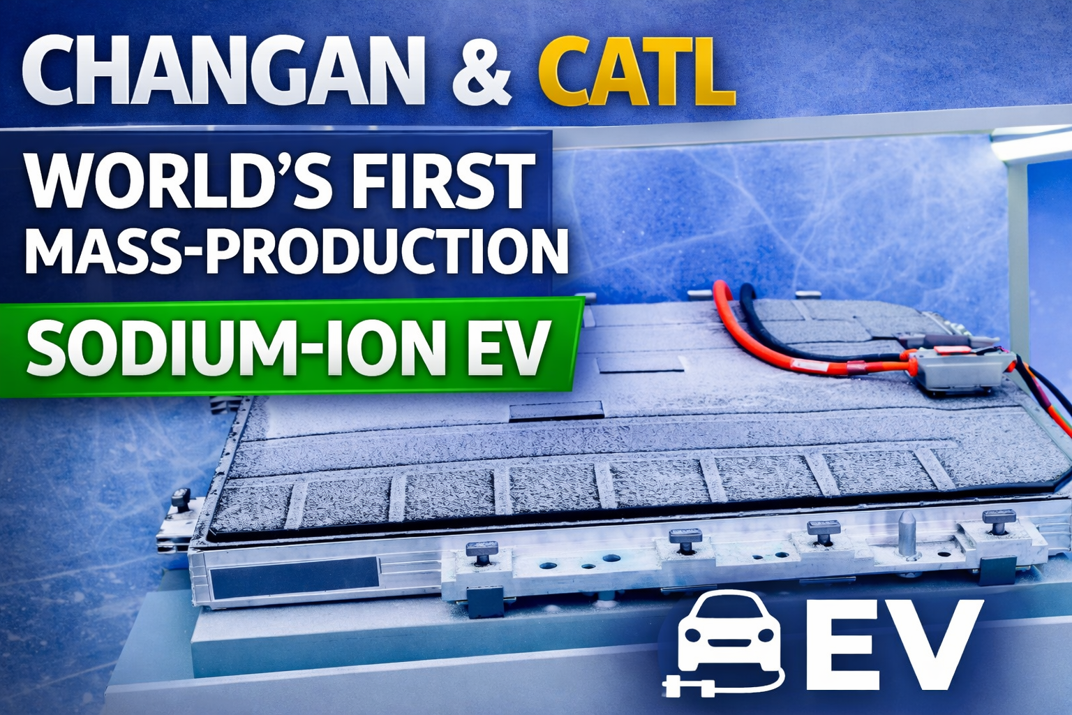 Changan Auto And CATL Introduce World’s First Mass-Produced Sodium-Ion Battery Electric Vehicle