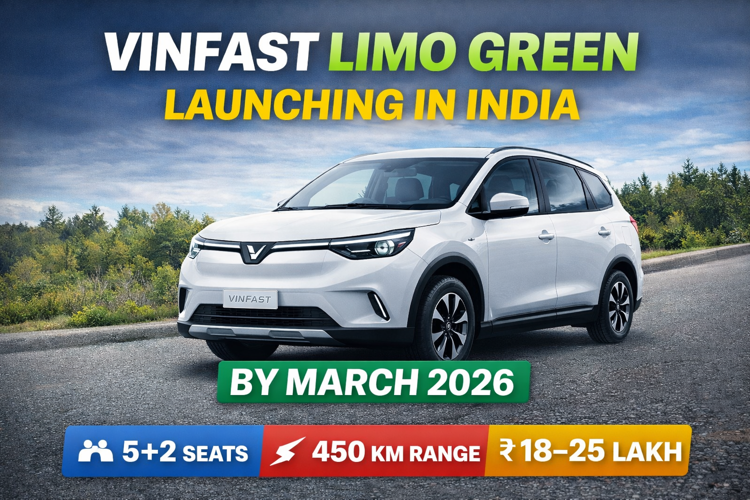 VinFast Limo Green EV Car