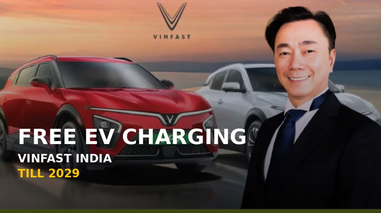 VinFast Offers Free EV Charging in India Till 2029 to Boost Adoption