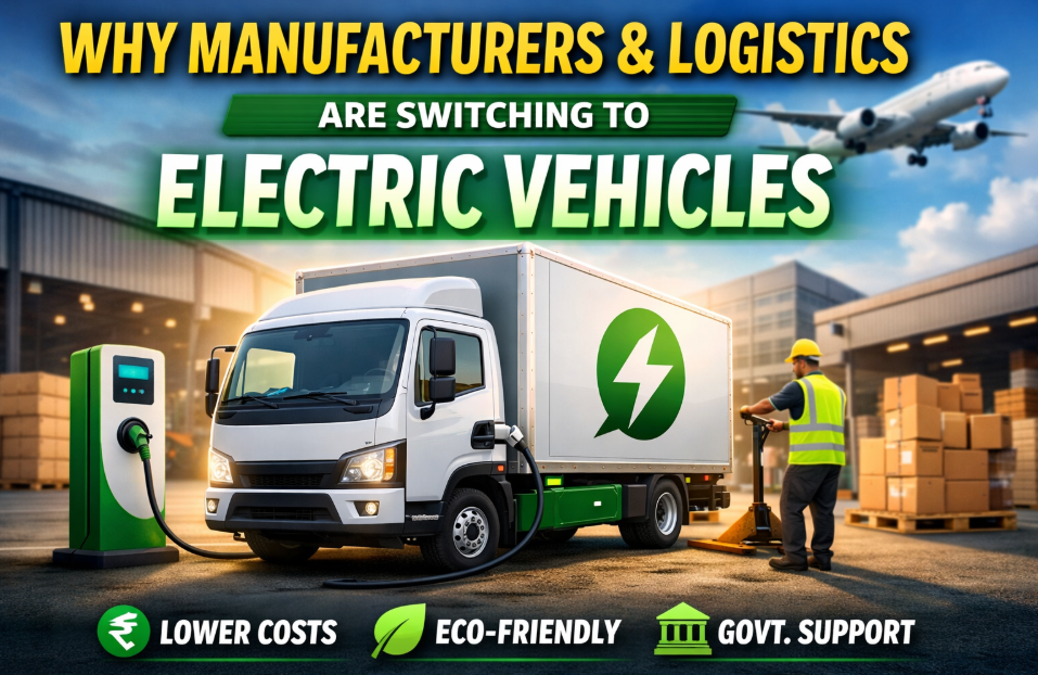 Why Manufacturers & Logistics Companies Are Rapidly Switching to Electric Transport Vehicles