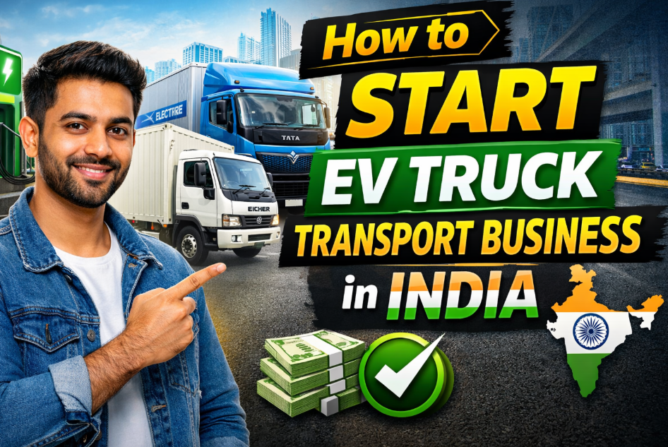 How to Start EV Truck Transport Business in India